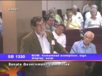 Testifying at AZ GOV committee